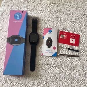 Angel Watch - face sticker still on for pristine glass.